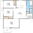エス.フィールド奏(カナデ)の間取図