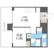 ジオエント梅田北リバーフロントの間取図