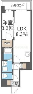 Alivis緑橋の間取図