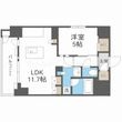 エステムプラザ南船場レジスタの間取図
