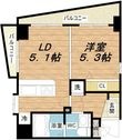 レジディア天神橋の間取図