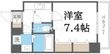 パークフラッツ野田阪神駅前の間取図