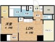 アビエール松屋町の間取図