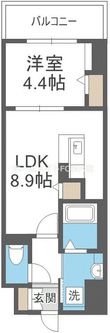 LaSante梅田北の間取図