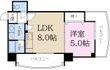 アルプス西梅田の間取図