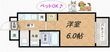 写真:ドルチェヴィータ北浜 7階701の間取図