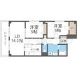フランカー桜ノ宮SIXの間取図