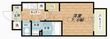 エスリード大阪上本町グリーズの間取図