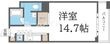ザ・タワー大阪レジデンスの間取図