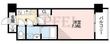 レジュールアッシュ梅田WEST GATEの間取図