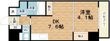 ONE ROOF FLAT TENJINBASHIの間取図
