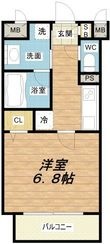 プランドール中之島の間取図