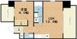 プレジオ御幣島の間取図