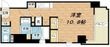 アーバネックス北浜の間取図