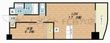 セレッソコート上本町EASTの間取図