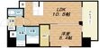 プレジオ難波の間取図