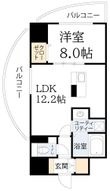 LaSante梅田北の間取図
