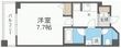 Lasante京橋の間取図