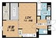 FLAT INN UESHIOの間取図