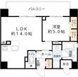 アルプラン京町堀の間取図