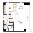 AUFTAKT 天王寺の間取図