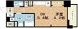 メルディア大正DCの間取図