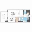 J.GRAN Court京町堀の間取図