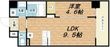 Fuku島之内の間取図