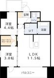 Gioia Altiriの間取図