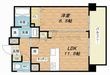 プレサンス難波セレクトの間取図