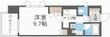 パークアクシス大阪新町の間取図
