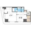 カスタリアタワー肥後橋の間取図