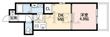 プリモパッソ谷町9丁目の間取図