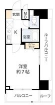 エスリード福島駅前の間取図