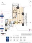 ジオタワー大阪十三の間取図