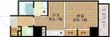 エステムコート心斎橋EASTⅢエクシードの間取図
