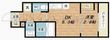 SERENiTE本町refletの間取図