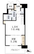 スプランディッド京橋EASTの間取図