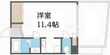 フォレステージュ靱公園の間取図