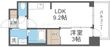 GENOVIA大阪大正の間取図