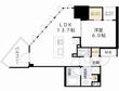 コンフォリア・リヴ本町WEST Qの間取図