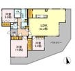 フォレスタリア高宮浄水の間取図
