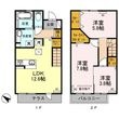 D-roomウィスタリアの間取図