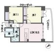 福岡市中央区薬院1丁目の間取図