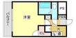 写真:福岡市中央区薬院2丁目 6階606の間取図