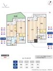 高宮多賀ハイツの間取図