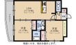 ルッシェ渡辺通の間取図
