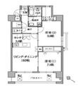 レジデンツァ大橋の間取図