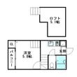 福岡市中央区清川3丁目の間取図