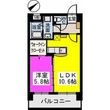 写真:福岡市南区塩原1丁目 6階602の間取図